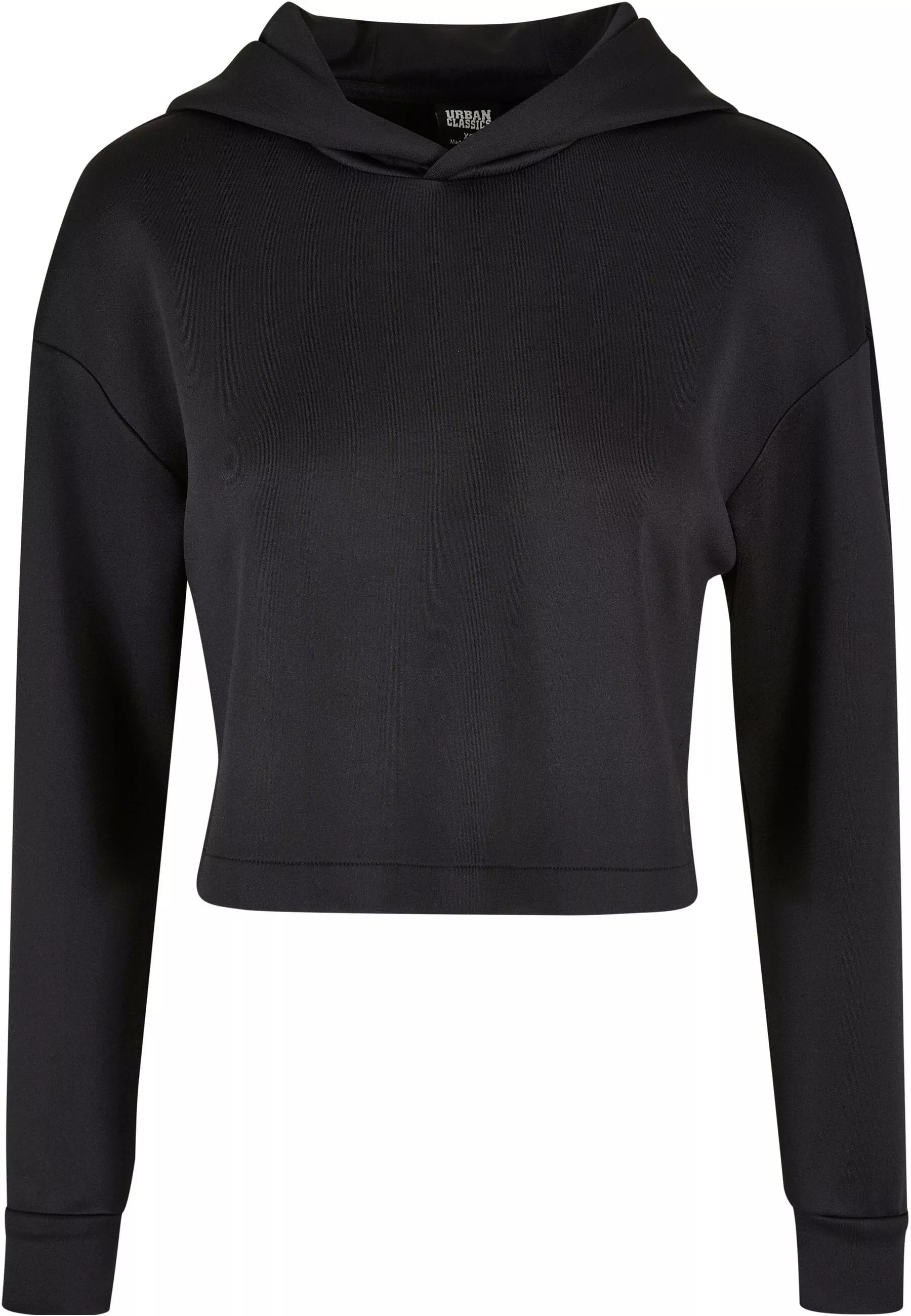 URBAN CLASSICS Kapuzenpullover "Urban Classics Damen Ladies Short Scuba Hoo günstig online kaufen