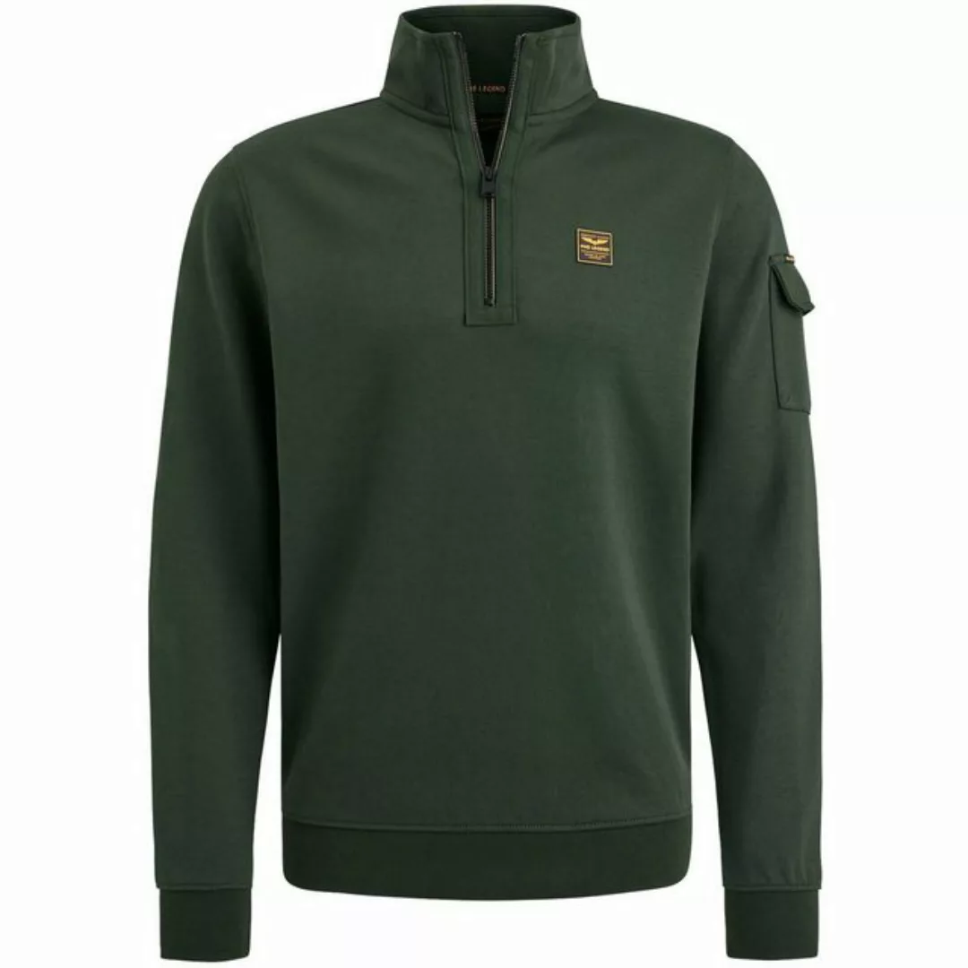 PME LEGEND Sweatshirt Herren Sweatshirt mit Half-Zip (1-tlg) günstig online kaufen