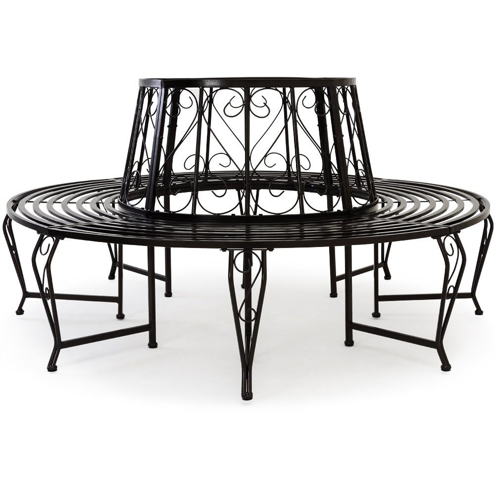 Casaria Bank, Sitzbank Ø160cm Metall 320kg günstig online kaufen