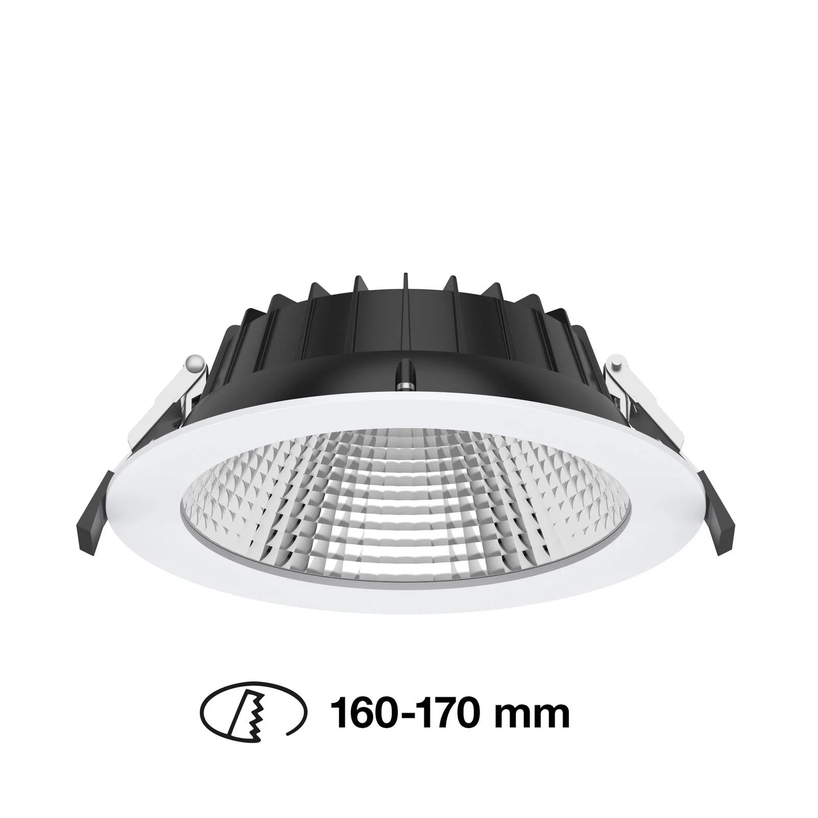 SLC Shift LED-Einbaustrahler Ø 19cm CCT, weiß günstig online kaufen