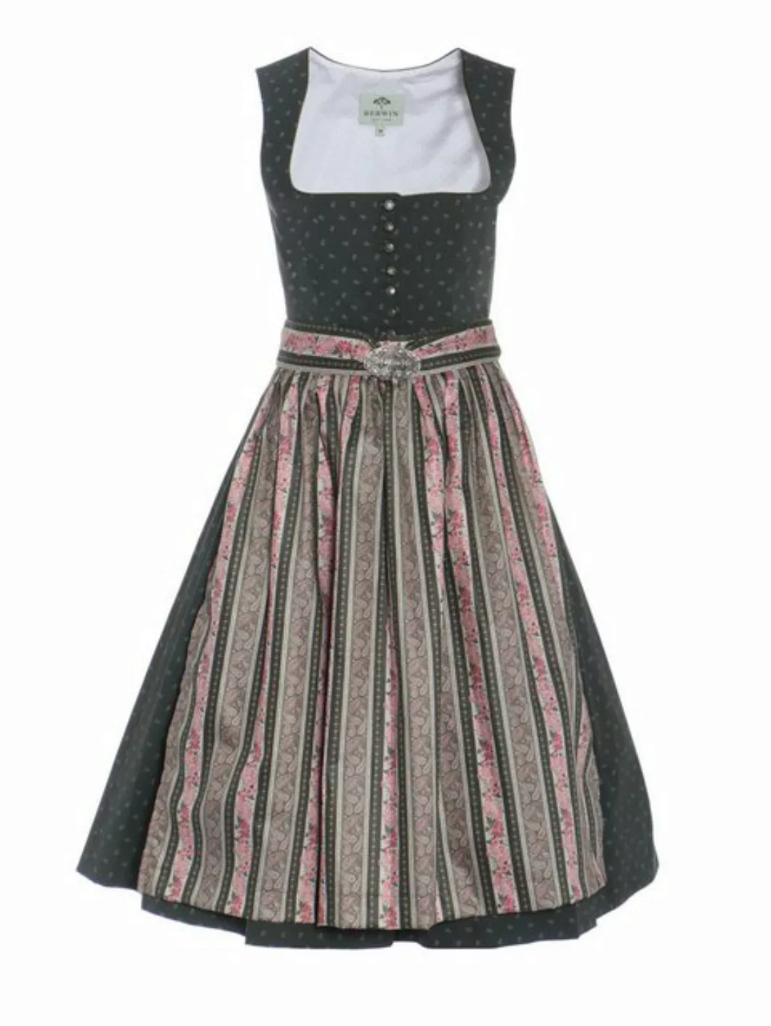 Berwin Dirndl Klassisches Dirndl aus Trachtendruck-Baumwollstoff (Dirndl mi günstig online kaufen