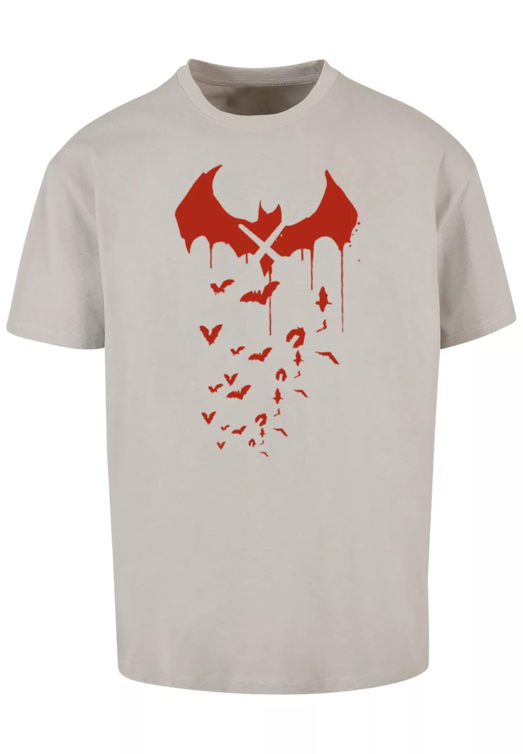 F4NT4STIC T-Shirt "DC Comics Batman Arkham Bats X Drip", Print günstig online kaufen