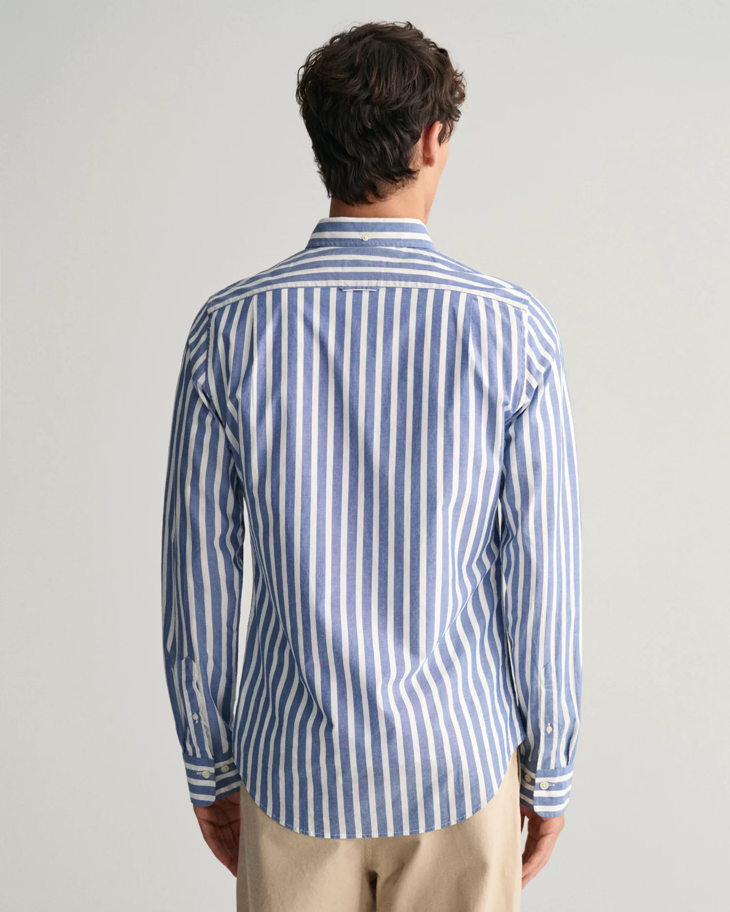 Gant College Hemd Stripe Blau - Größe 3XL günstig online kaufen