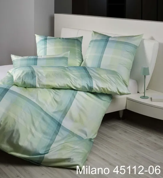 Janine Janine Mako-Satin Bettwäsche MILANO 45112 braun beige Größe:  135x20 günstig online kaufen