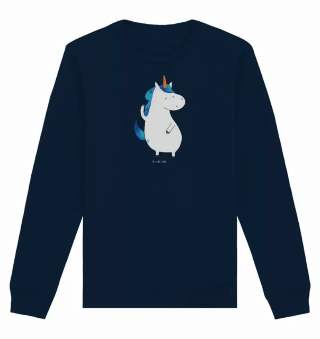 Mr. & Mrs. Panda Longpullover Größe XS Einhorn Mann - French Navy - Geschen günstig online kaufen