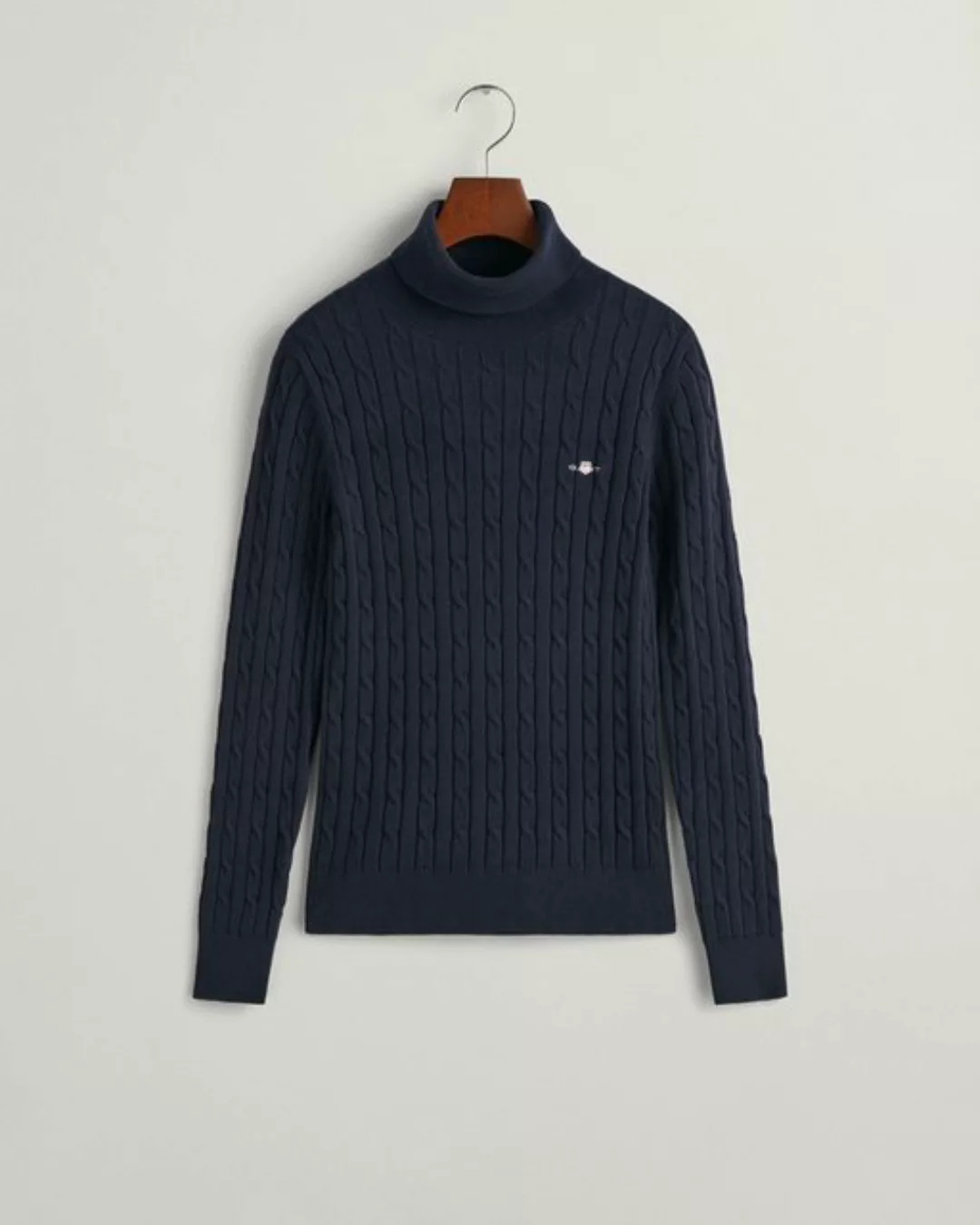 Gant Sweatshirt STRETCH COTTON CABLE TURTLENECK günstig online kaufen