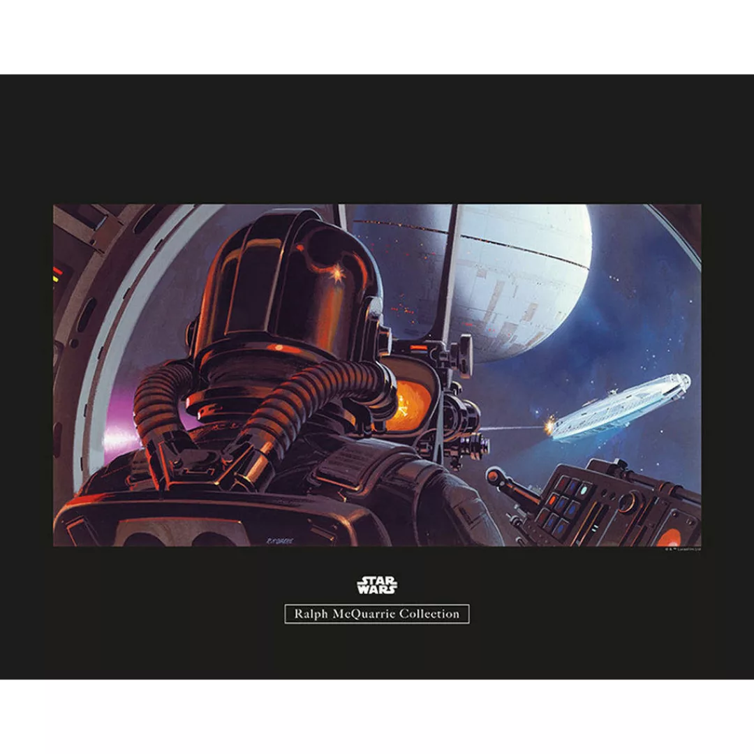 Komar Wandbild Star Wars Classic RMQ TIE-Fighter P Star Wars B/L: ca. 50x40 günstig online kaufen