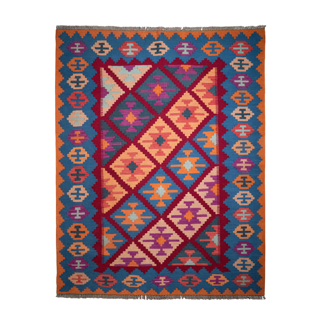 PersaTepp Teppich Kelim Gashgai multicolor B/L: ca. 157x207 cm günstig online kaufen