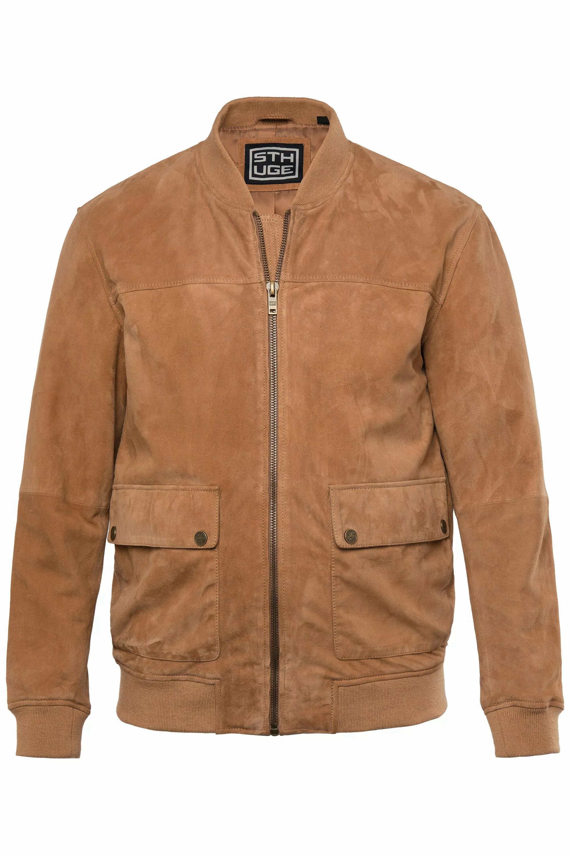 STHUGE Lederjacke STHUGE Lederblouson Ziegenveloursleder bis günstig online kaufen