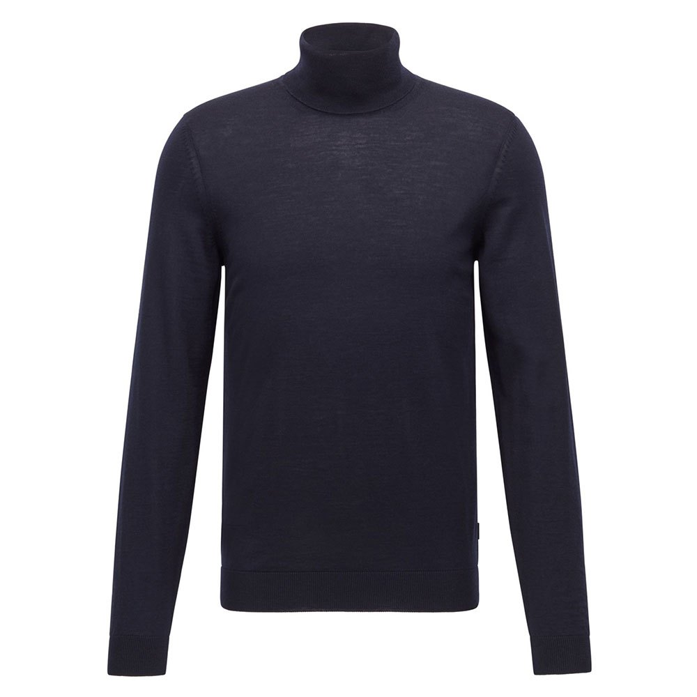 Boss Musso-p Stehkragen Pullover M Dark Blue günstig online kaufen