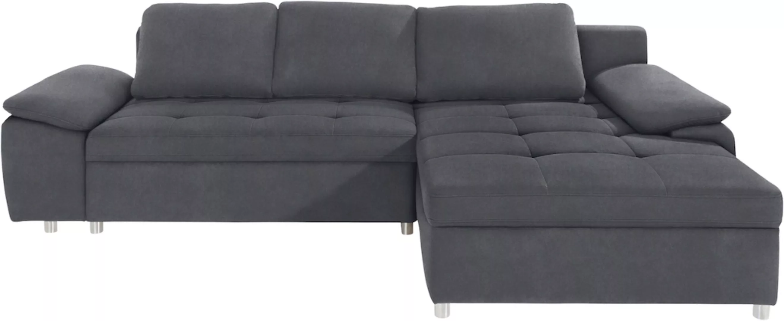 sit&more Ecksofa »Labene L-Form«, wahlweise mit Bettfunktion und Bettkasten günstig online kaufen