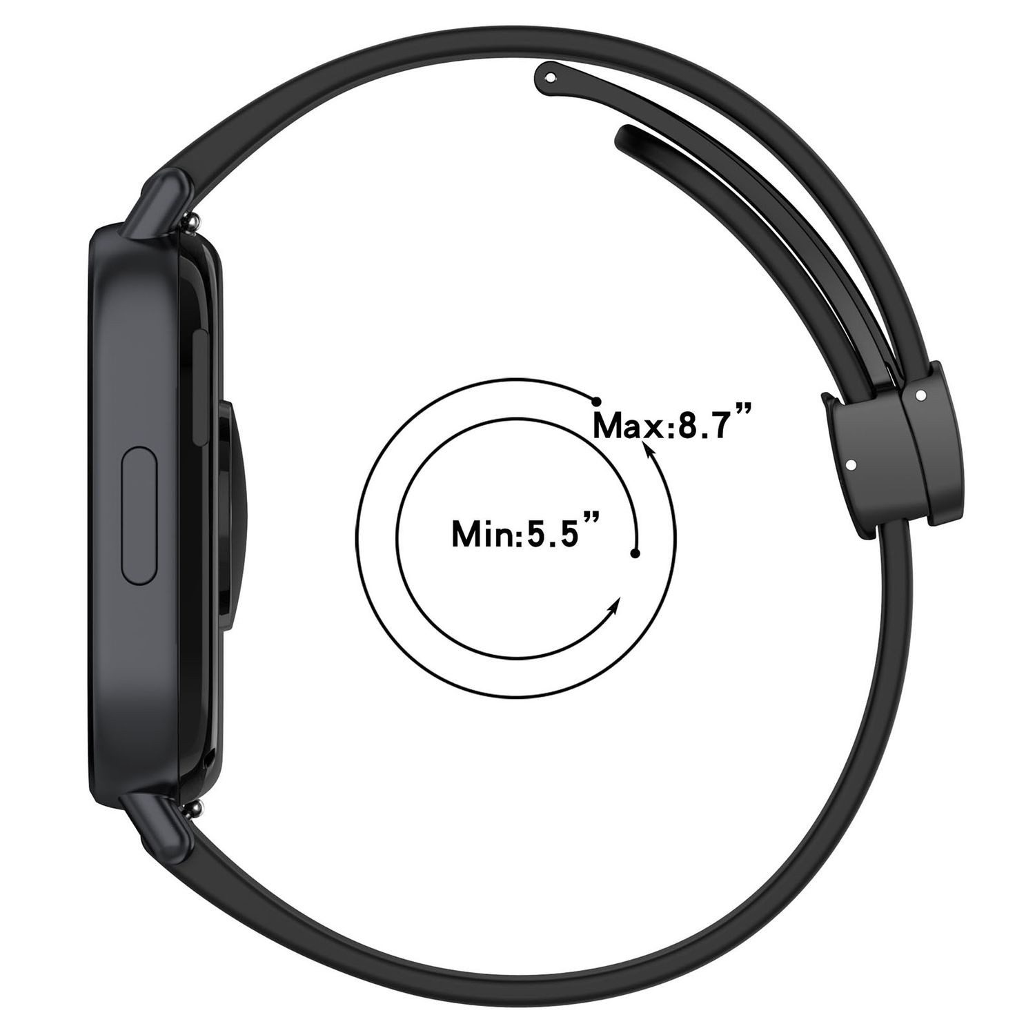 Wigento Smartwatch-Armband Für Xiaomi Redmi Watch günstig online kaufen