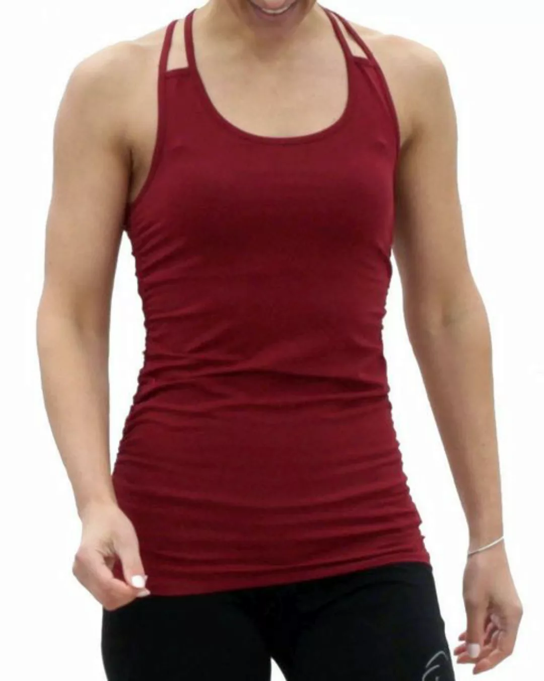 ESPARTO Yogatop Spaghettishirt Suramya in Bio-Baumwolle Bustier eingenäht, günstig online kaufen