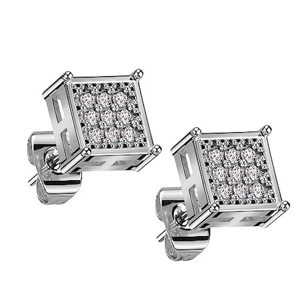 Taffstyle Paar Ohrstecker Ohrstecker Ohrringe Glitzer günstig online kaufen