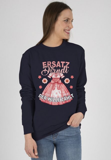 Shirtracer Sweatshirt Ersatz Dirndl - Der Wille Zählt (1-tlg) Mode für Okto günstig online kaufen