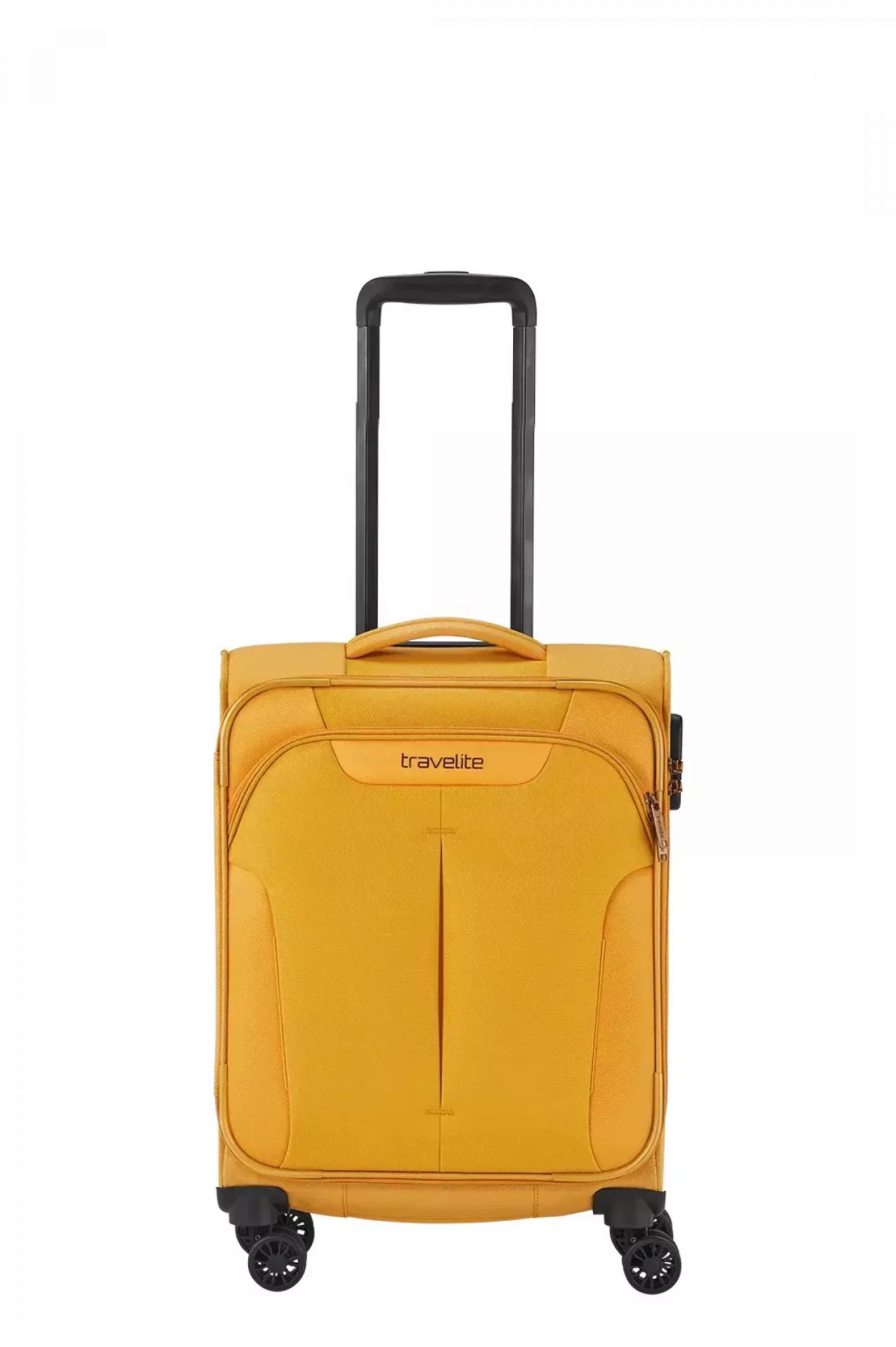 Travelite Trolley CROATIA Weichgepäckkoffer - Größe: S - Farbe: Curry günstig online kaufen