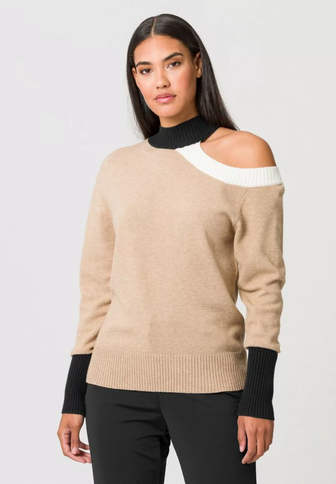 TUZZI Strickpullover mit One-Shoulder Cut-Out günstig online kaufen