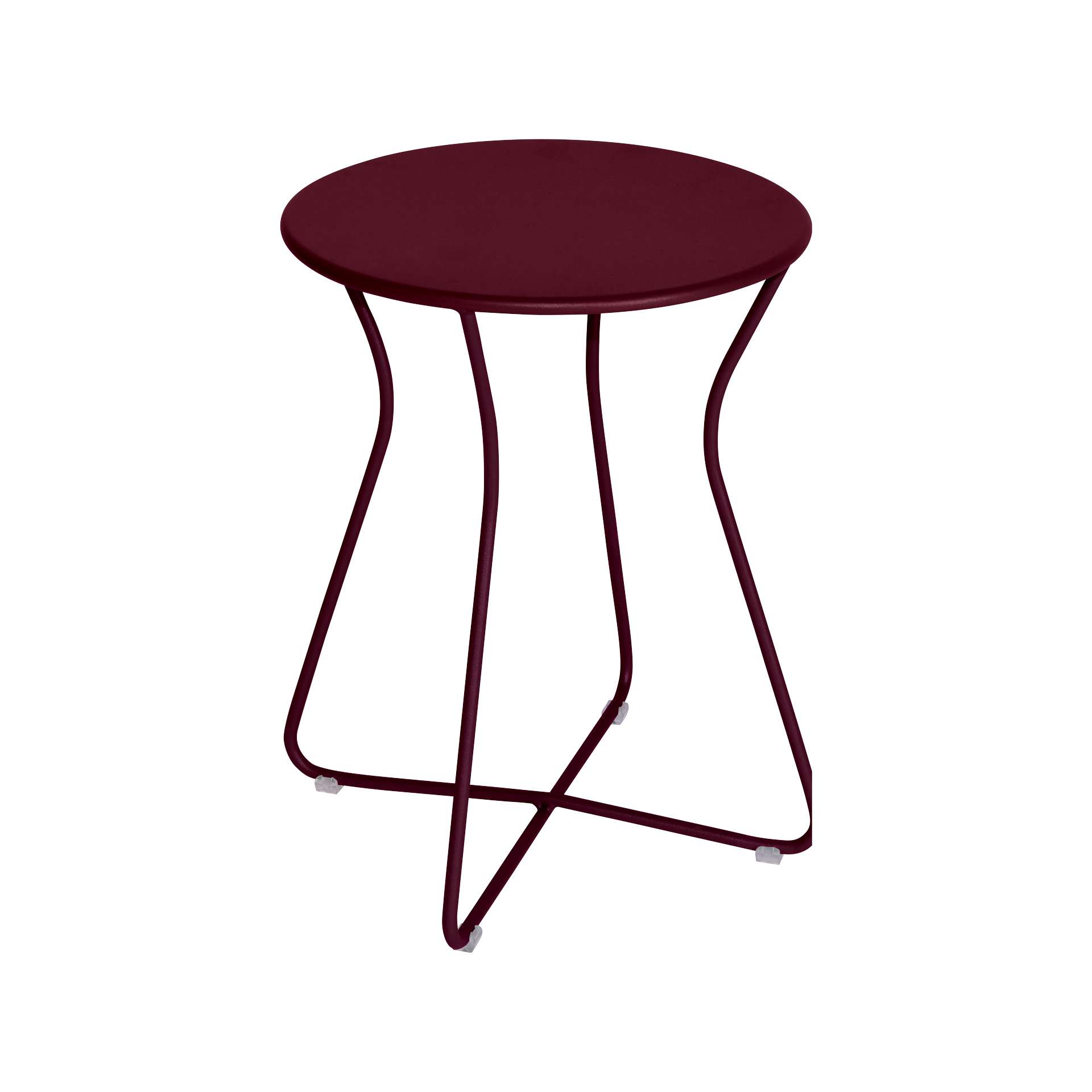 Cocotte Outdoor Hocker / Beistelltisch Schwarzkirsche günstig online kaufen