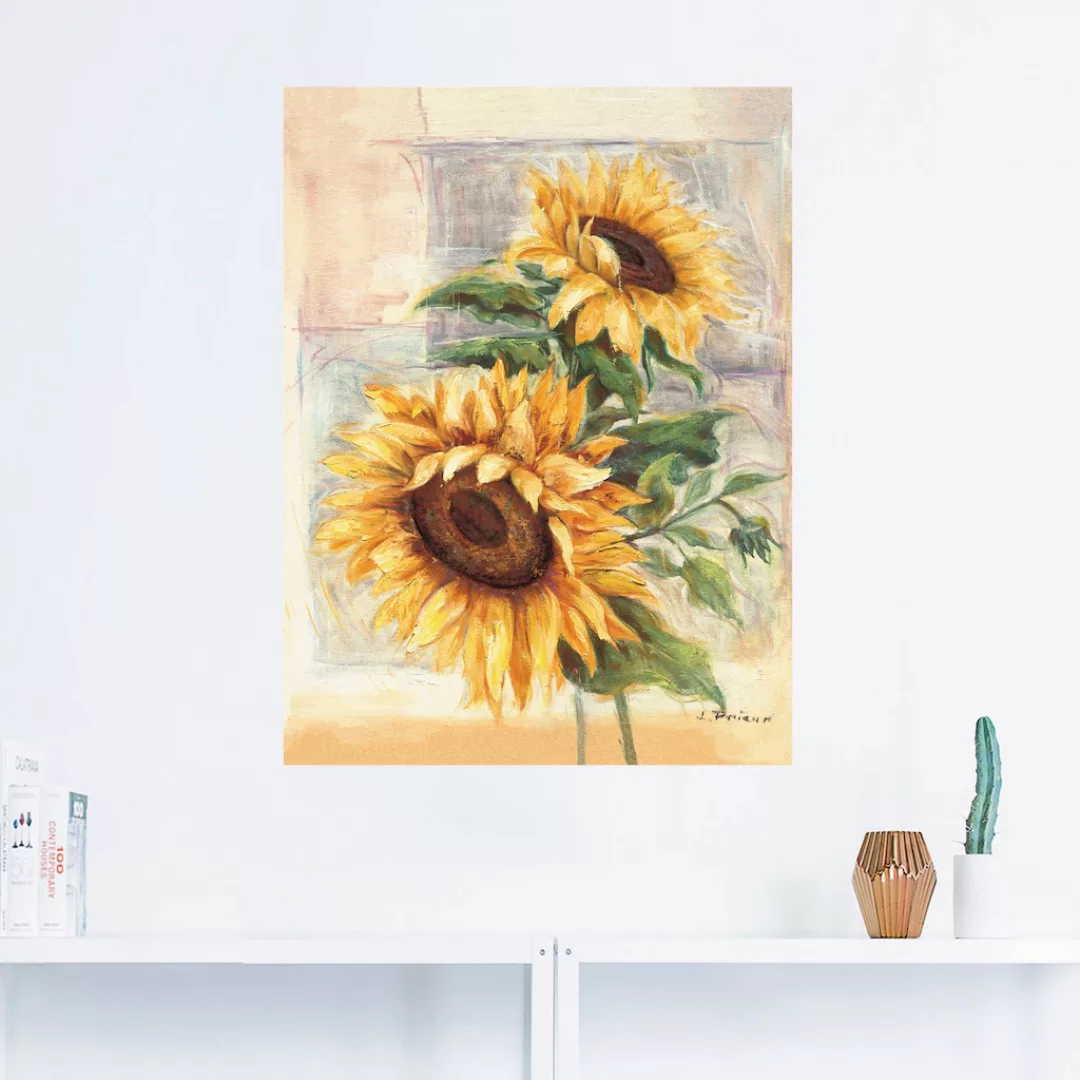 Artland Wandbild »Sonnenblumen II«, Blumen, (1 St.) günstig online kaufen