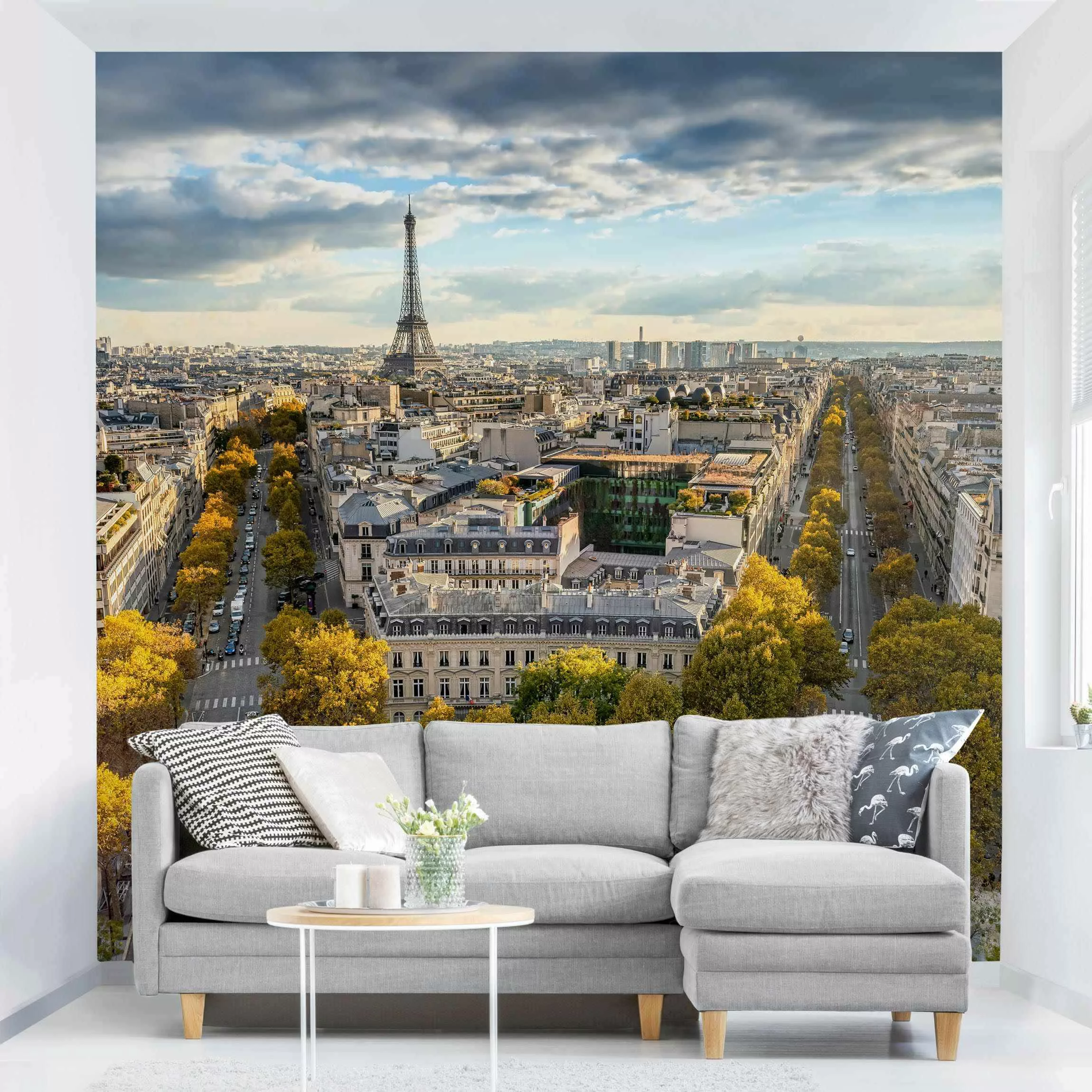 Fototapete Nice day in Paris günstig online kaufen