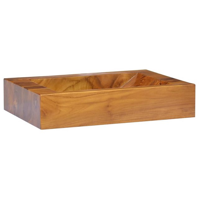 vidaXL Waschbeckenschrank Waschbecken Massivholz Teak 50x35x10 cm günstig online kaufen