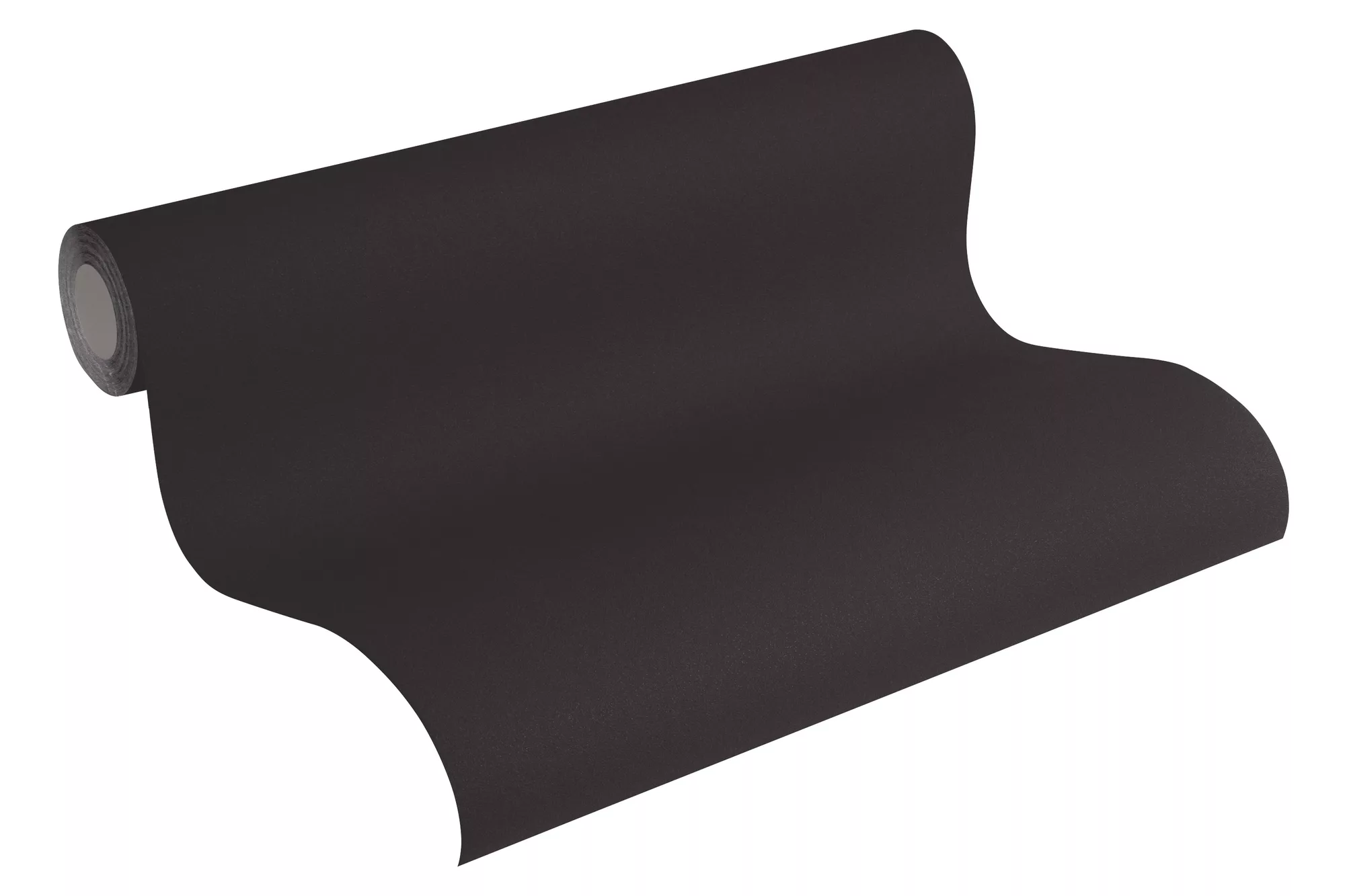 Bricoflor Einfarbige Tapete Schwarz Moderne Vliestapete Dunkel Ideal für Kü günstig online kaufen