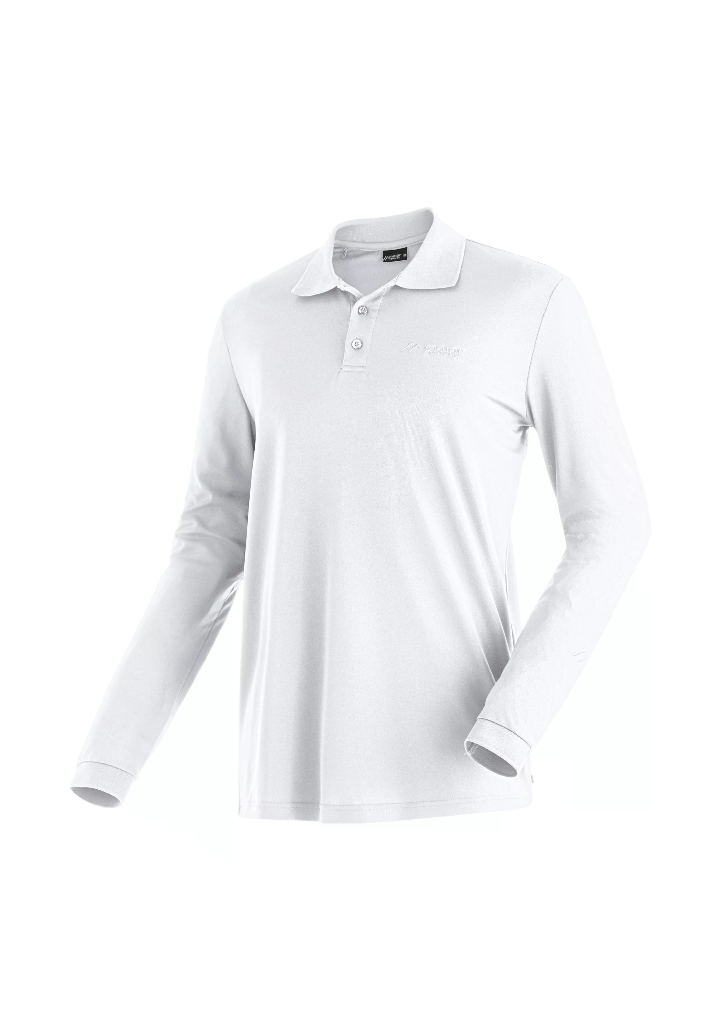 Maier Sports Poloshirt "Ulrich L/S", Herren Langarmshirt mit Hemdkragen günstig online kaufen