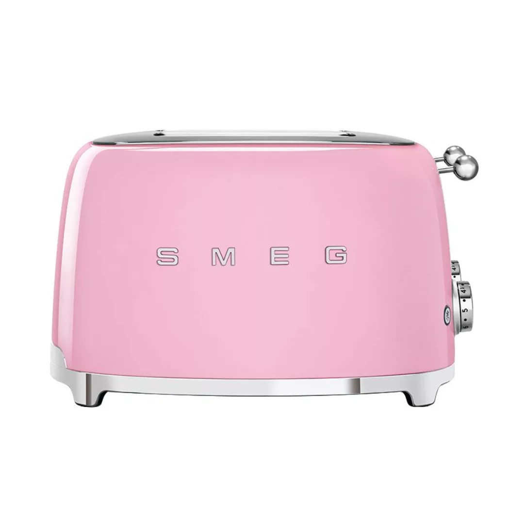 Smeg - TSF03 4-Scheiben Toaster - cadillac pink/lackiert/2x 6 Röstgradstufe günstig online kaufen
