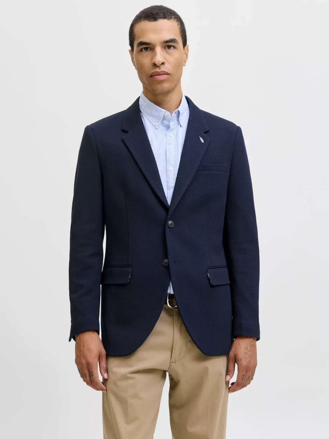 Jack & Jones Sakko "JPRMARTIN LEEDS JERSEY BLAZER HR02 SN" günstig online kaufen