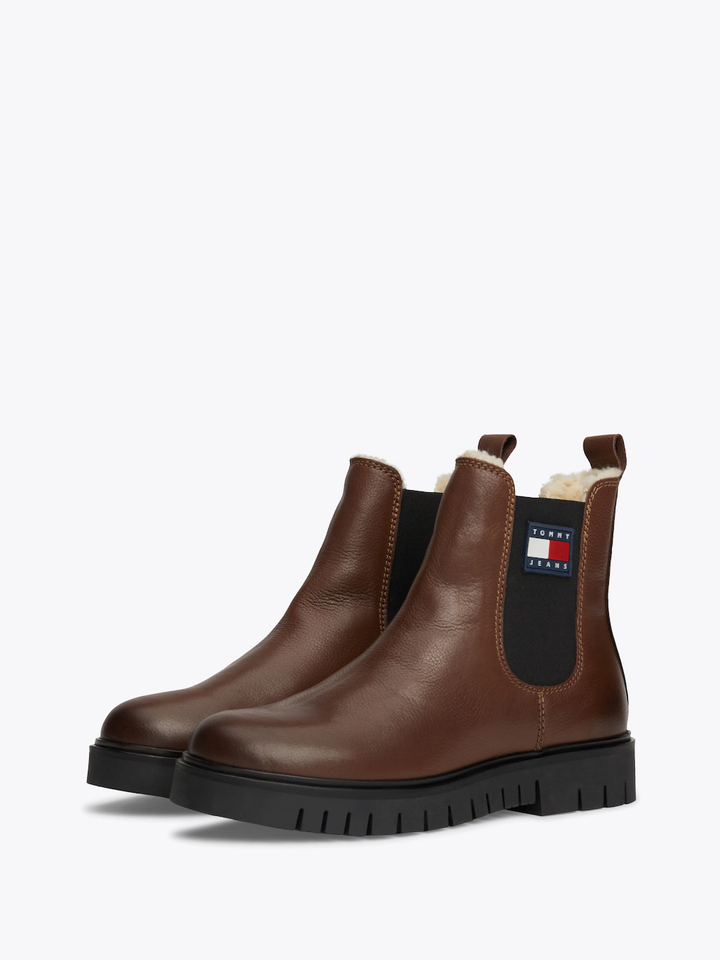 Tommy Jeans Winterboots "TJW CHELSEA BOOT WL", Blockabsatz, Plateau, Chelse günstig online kaufen