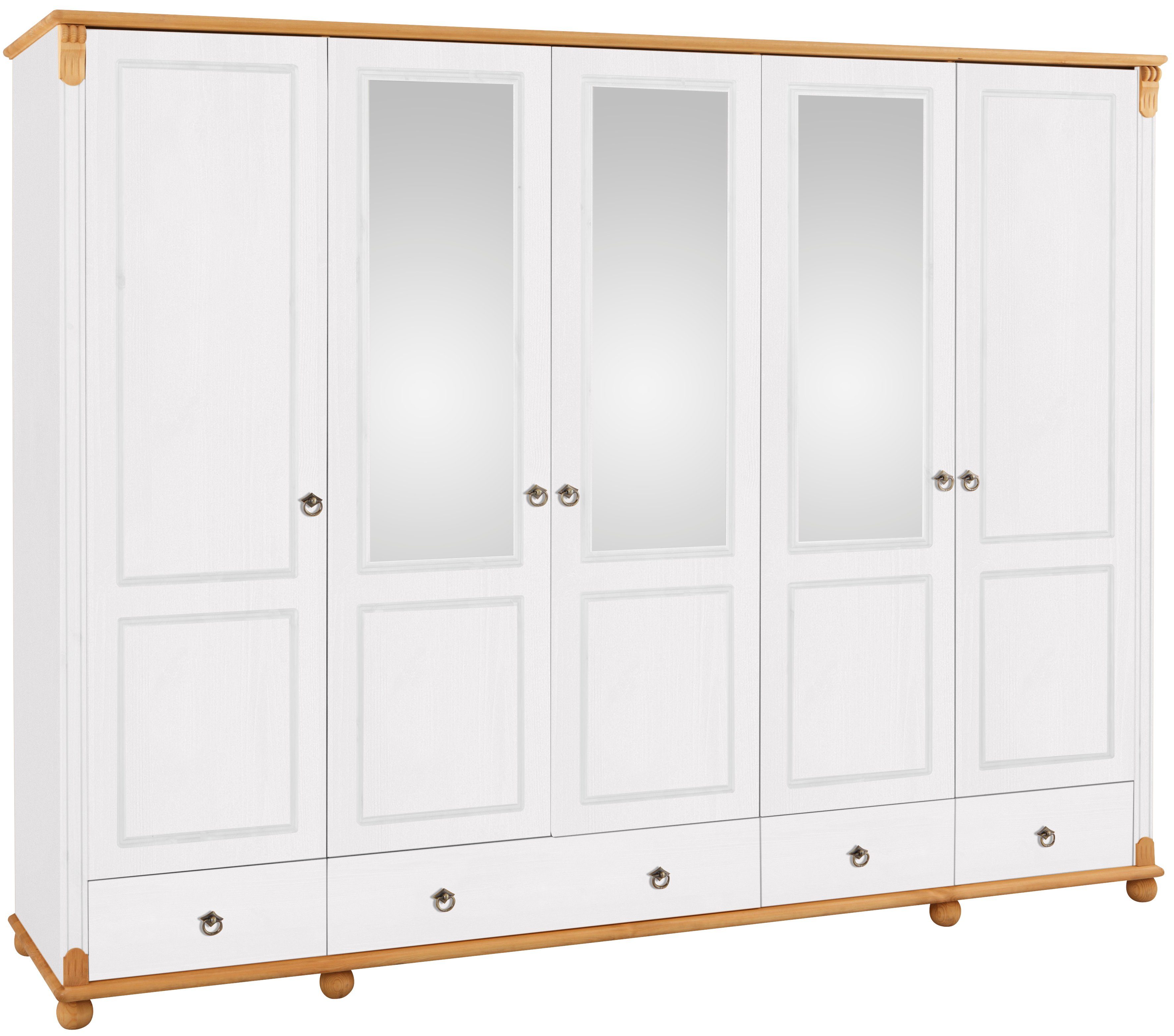 Home affaire Kleiderschrank "Tessin", (B/H/T ca. 245/191/59 cm), Breite 245 günstig online kaufen