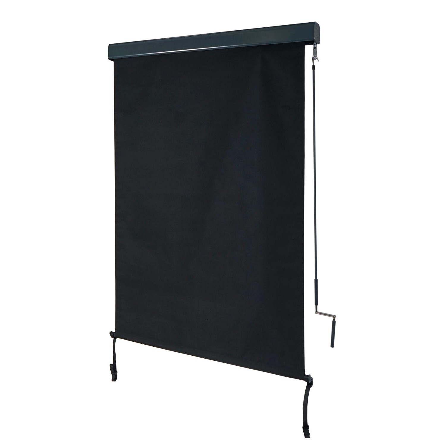 MCW Vertikalmarkise F42 250x100cm Schwarz günstig online kaufen