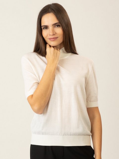 mint & mia Stehkragenpullover mit Reißverschluss für maximalen Komfort und günstig online kaufen