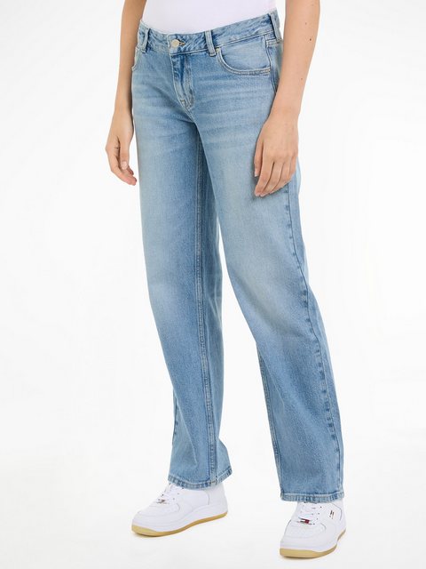 Tommy Jeans Straight-Jeans "SOPHIE LW STR CH0152", mit Nieten günstig online kaufen