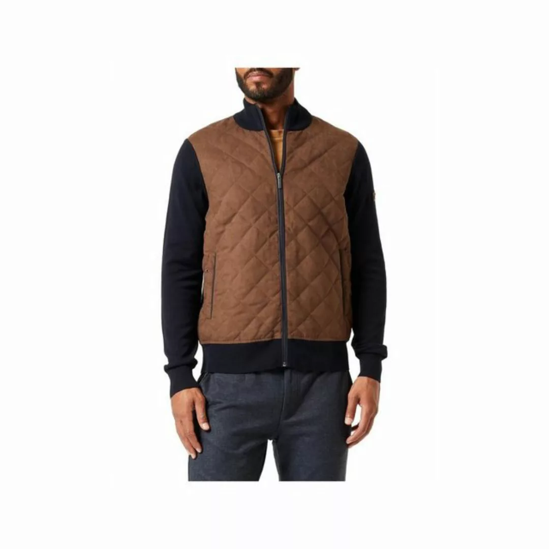 bugatti Strickjacke braun regular fit (1-tlg) günstig online kaufen