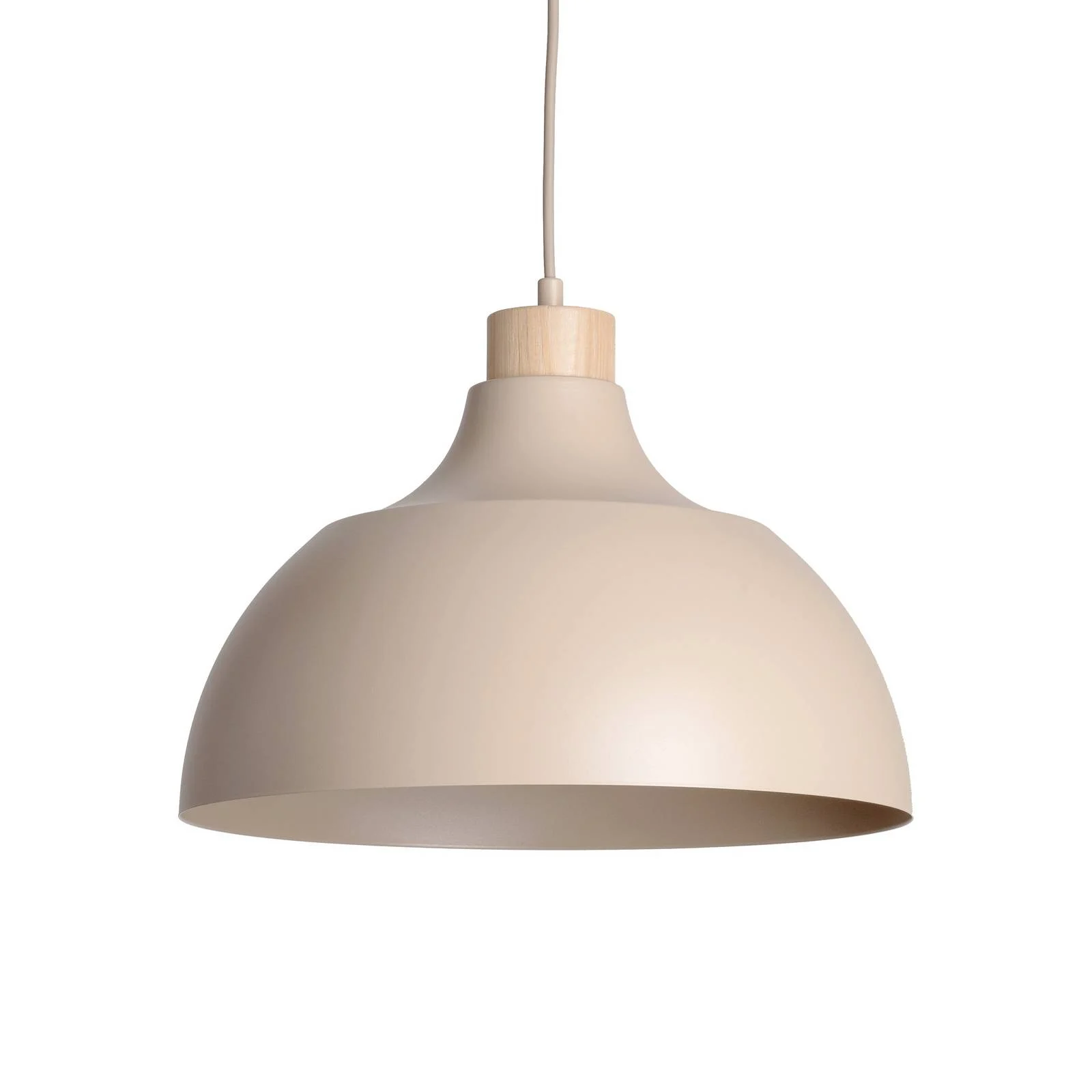 Cap Hängeleuchte, sandfarben, Metall, Ø 34 cm, E27 günstig online kaufen