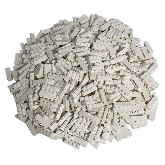 LEGO® Spielbausteine LEGO® 1x4 Steine Hochsteine Weiß - 3010 NEU! Menge 50x günstig online kaufen