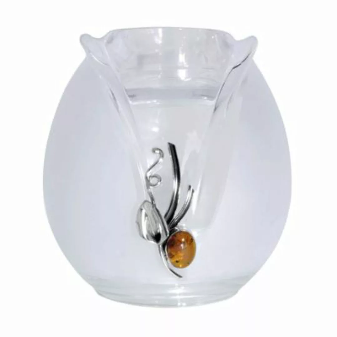 OSTSEE-SCHMUCK Vase-Windlichthalter - Iris - Glas - Bernstein Teelichthalte günstig online kaufen