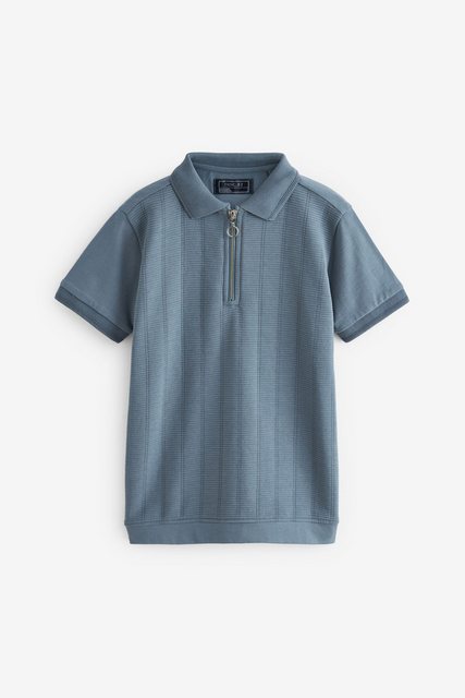 Next Poloshirt Kurzärmeliges RV-Polohemd mit Struktur (1-tlg) günstig online kaufen