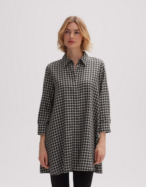 OPUS Longbluse Fauta check Das Model ist 176 cm groß und trägt Größe 36 günstig online kaufen