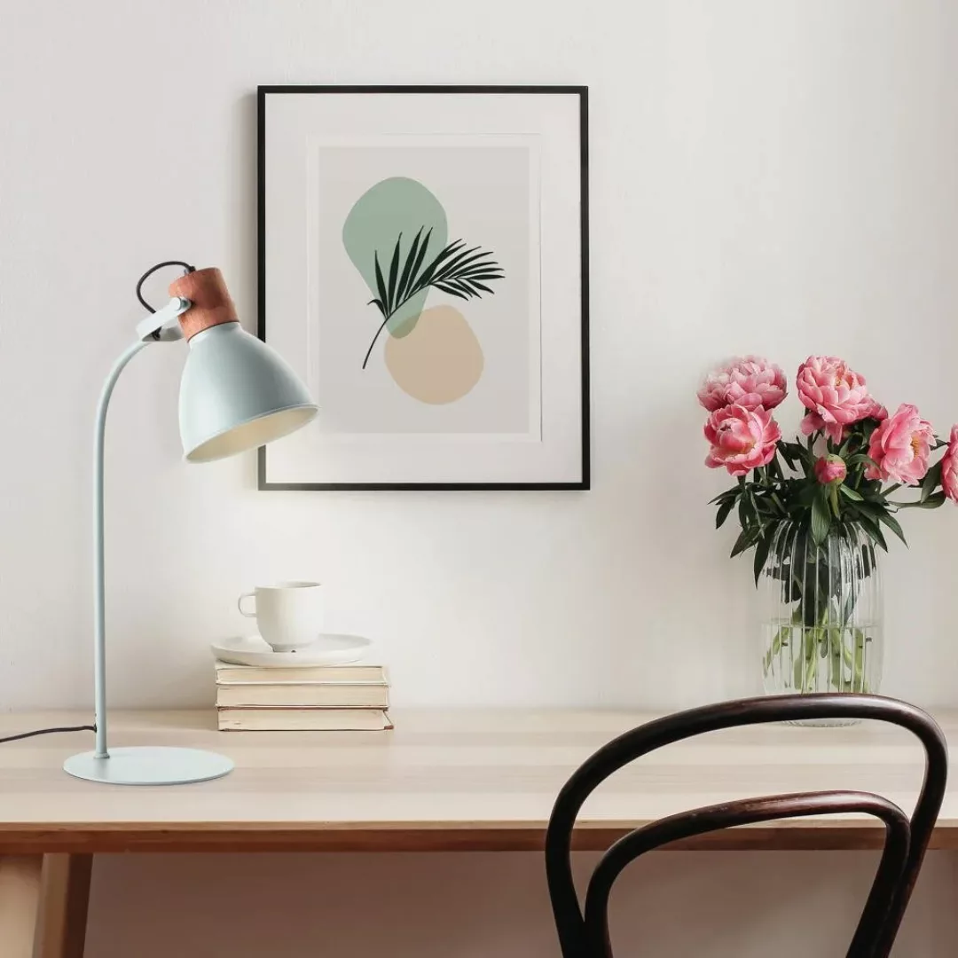 Brilliant Tischleuchte Erena 52 cm Hellgrün günstig online kaufen