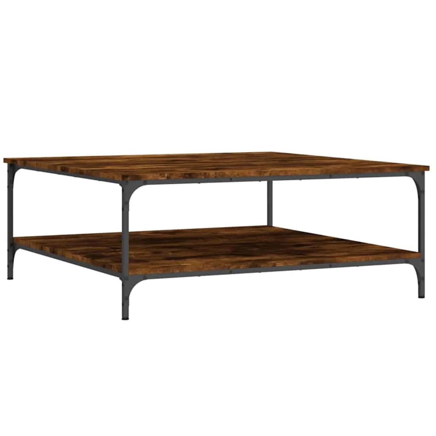 vidaXL Couchtisch Räuchereiche 100x100x40 cm Holzwerkstoff 832845 günstig online kaufen