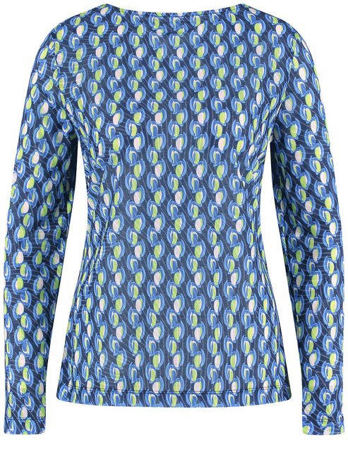 GERRY WEBER Langarmshirt Nachhaltiges Langarmshirt in Ausbrenner-Qualität günstig online kaufen