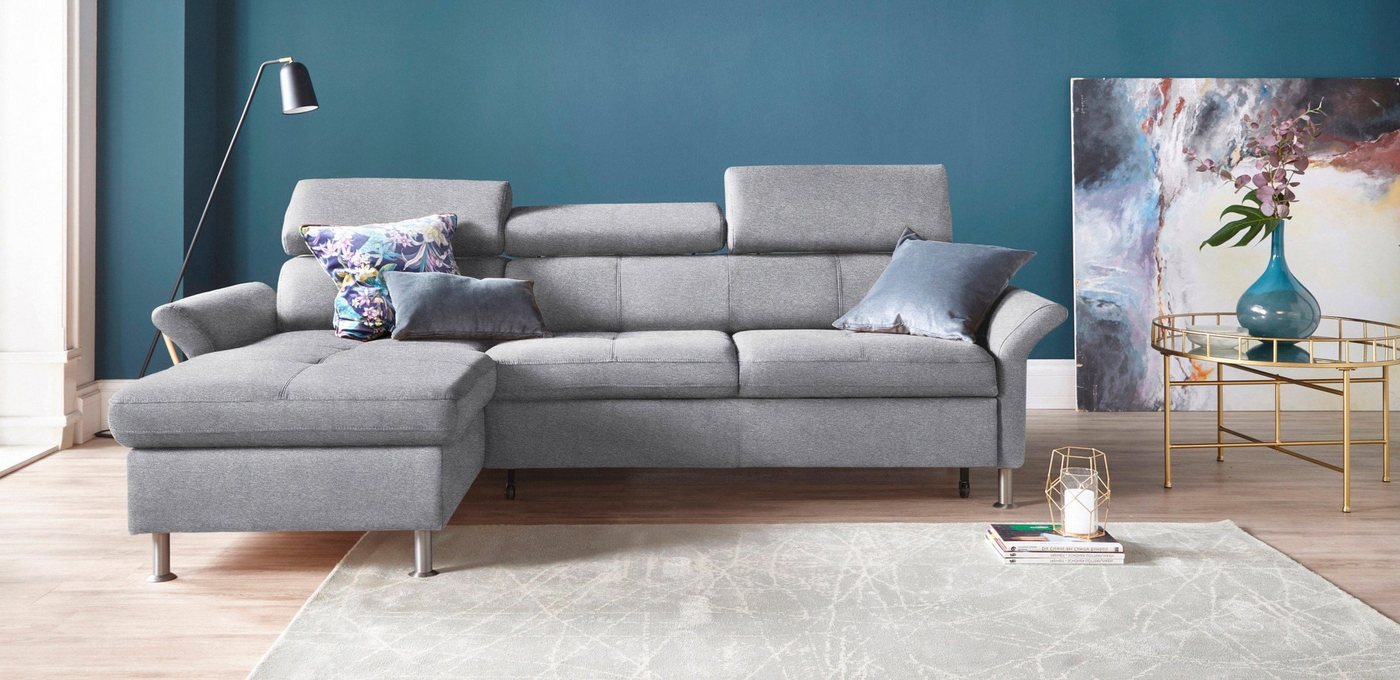 exxpo - sofa fashion Ecksofa "Maretto, bequem und komfortabel, L-Form", ink günstig online kaufen