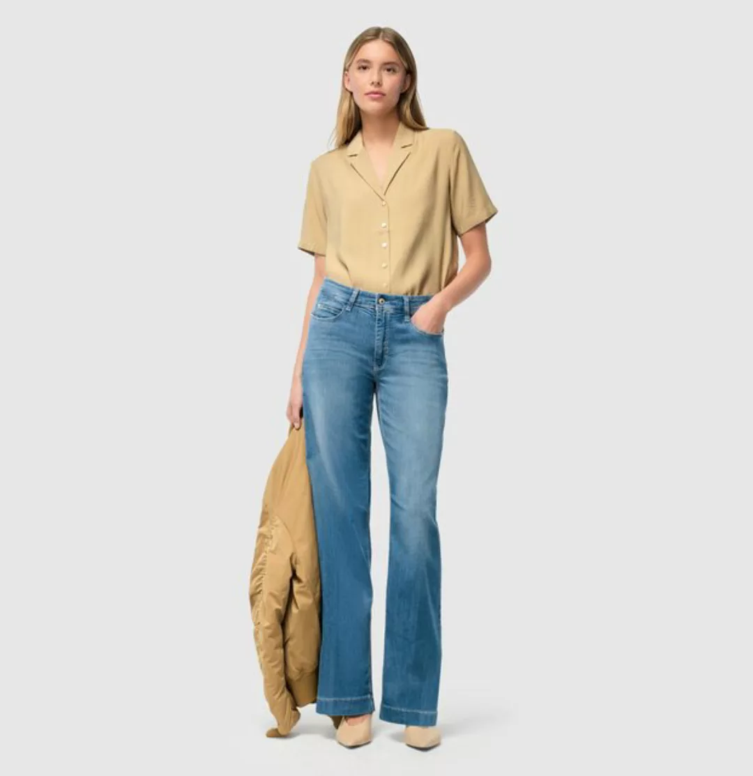 MAC 5-Pocket-Jeans MAC JEANS - DREAM WIDE, DREAM Wonder light Denim günstig online kaufen