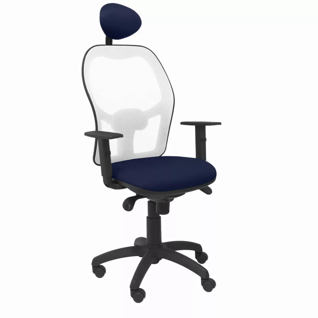 Bürostuhl Mit Kopfstütze Jorquera  P&c Ali200c Marineblau günstig online kaufen