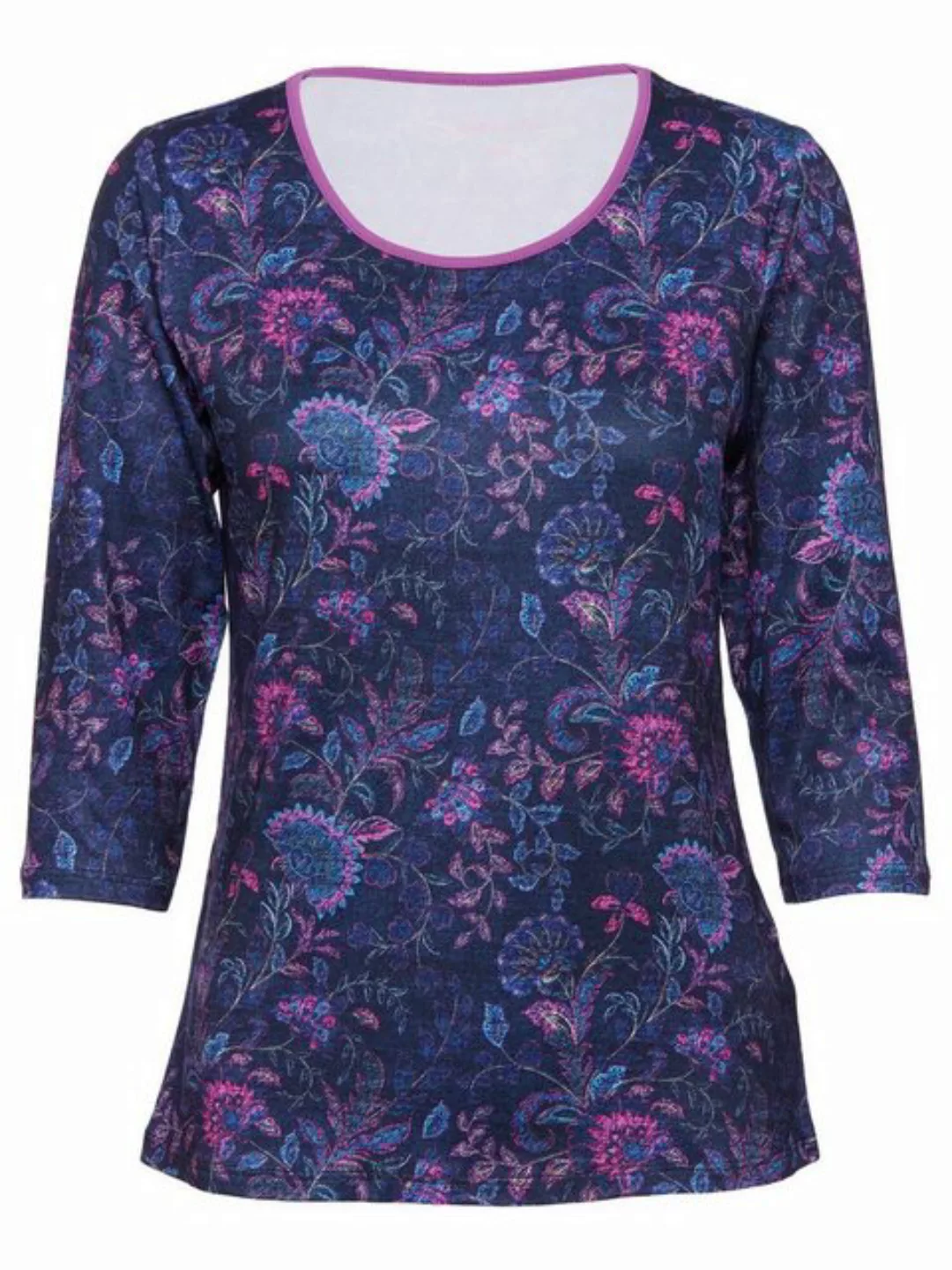 Belli Beaux 3/4-Arm-Shirt Print-Shirt atmungsaktiv mit Paisley Muster günstig online kaufen