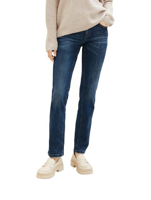 TOM TAILOR Straight-Jeans Alexa Straight in 5-Pocket-Form günstig online kaufen