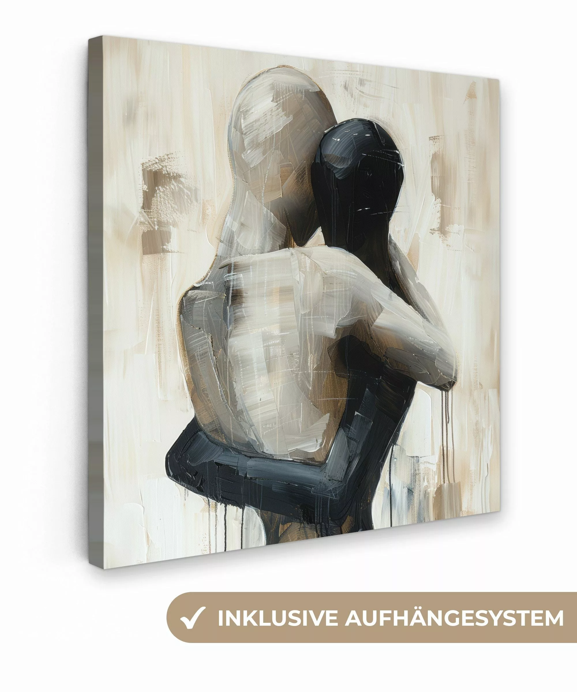 OneMillionCanvasses® Leinwandbild Abstrakt - Liebe - günstig online kaufen
