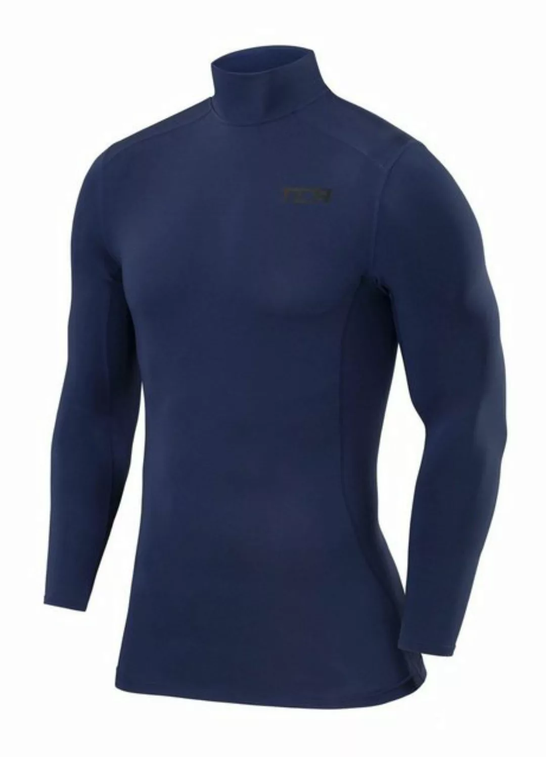 TCA Langarmshirt TCA Herren Kompression Langarm Thermo Oberteil - Blau, XL günstig online kaufen